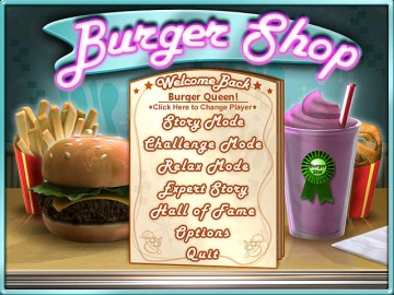 Spiel Burger Shop 1