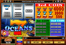 Spiel 7 Oceans Slot 1