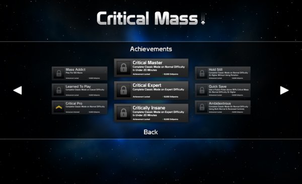 Spiel Critical Mass 4