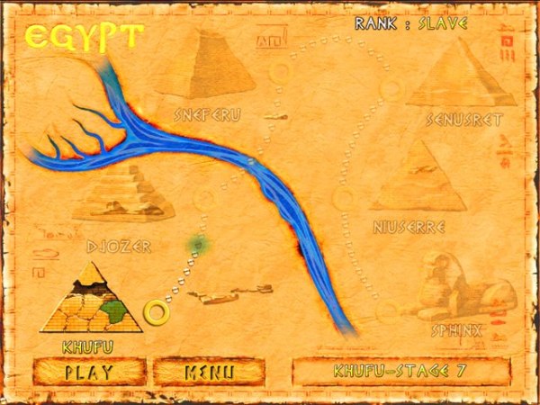 Spiel Brickshooter Egypt 2