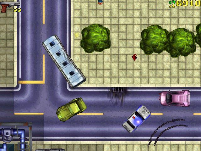 Spiel Grand Theft Auto (GTA) 1